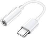 Samsung Gp-Tgu023Aea USB-C 3.5 Mm White, GP-TGU023AEAWW