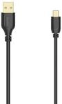 Hama Mini-USB-Kabel Flexi-Slim, Mini-B5-Stecker, USB 2.0, 480 Mbit/s, 0,75 m