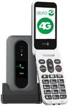 Doro - Leva L30 - Seniorenhandy - 4G-Klapphandy ohne Vertrag - Externes Display -