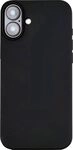 JT Berlin Case Pankow Soft H&uuml;lle kompatibel mit Apple iPhone 16, Schwarz | Flexibles