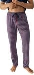 Mey Nachtw&auml;sche Serie Graphic Stripes Herren Homewear Hosen True Red S(S)
