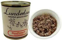 Lunderland Dosenfleisch Rindfleisch durchwachsen 2 x 800g (insg. 1,6kg) Hundefutter