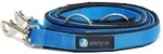 anny-x teilgepolsterte F&uuml;hrleine Classic Bolt Fun schwarz blau 3m