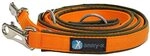 anny-x teilgepolsterte F&uuml;hrleine Classic Bolt Fun Oliv orange 3m