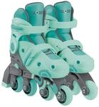 GLOBBER Learning Skates 2in1, Inline- und Quad-Skates Kinder, verstellbar Gr.30-33,