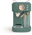 CREATE / THERA RETRO PRO/Halbautomatische Espressokaffeemaschine Gr&uuml;n-Sage / 20 bar,