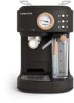 CREATE / THERA RETRO PRO/Halbautomatische Espressokaffeemaschine Schwarz / 20 bar,