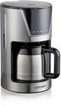 Cloer Filterkaffeemaschine für 10 Tassen, Warmhaltefunktion Isolierkanne, Cloer Filterkaffeemaschine für 10 Tassen, Warmhaltefunktion Isolierkanne,