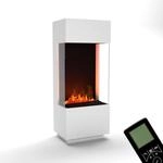 GLOW FIRE Wasserdampf Kamin OGF 1 (Standkamin) - Elektrokamin mit realistischen LED