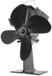 G&uuml;de Ofenventilator, Kamin Gebl&auml;sel&uuml;fter OV 4F, stromlos, 4 Fl&uuml;gel, mit