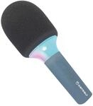 KIDYWOLF - Mikrofon Bluetooth mit Licht blau