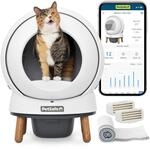 PetSafe ScoopFree SmartSpin Selbstreinigende Katzentoilette - Fortschrittliche