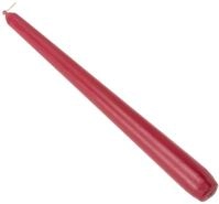 Papstar Leuchterkerzen / Halterkerzen bordeaux (50 St&uuml;ck) Durchmesser 2.2 cm, H&ouml;he