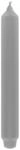 Fink Stabkerze getaucht metallic - grau H 25, &Oslash; 3 cm