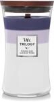 WoodWick Duftkerze Large Trilogy Evening Luxe - 18 cm/&oslash; 10 cm