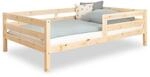 Ehrenkind&reg; Kinderbett Sona aus massivem Kiefernholz Natur 120x200 cm mit