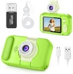 ARNSSIEN Digitalkamera f&uuml;r Kinderkamera,180&deg;FlipKinderkamera mit 2,4" IPS | 1080P
