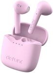 Defunc True Lite Rosa - Drahtloser Bluetooth 5.3 Hi-Fi Stereo Sound Kopfh&ouml;rer, Touch