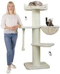 HAPPYPET Premium Kratzbaum Grosse Katzen Stabil 'Cooper' &ndash; 150 cm Gro&szlig;er
