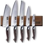 HOSHANHO Messerset 6 Teilig, Ultra Scharfes K&uuml;chenmesserset mit Magnetischer