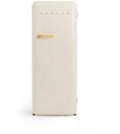 CREATE / RETRO FRIDGE 150 WOOD/K&uuml;hlschrank mit Gefrierfach 281L in Cremewei&szlig;, Griff