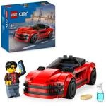 LEGO City Roter Sportwagen - Rennwagen Spielzeug f&uuml;r Jungen und M&auml;dchen ab 5...