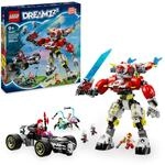 LEGO DREAMZzz Coopers Tiger-Mech und Zero's Hot Rod Auto, Spielzeugauto f&uuml;r...