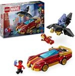 LEGO Marvel Iron Man Auto und Black Panther vs. Red Hulk - Superhelden...
