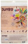 GLOREX 6 1214 073 Jumbo Bastel Mix SB-Beutel, Fliz, bunt, 30 x 21 x 3 cm