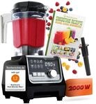Nutrilovers Hochleistungsmixer NUTRI-BLENDER MAX+ Standmixer 2000W Hochleistung