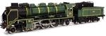 Holzzugmodellbausatz Lokomotive Pacific 231