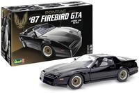 Revell Modellbausatz 1987 Firebird GTA I Ma&szlig;stab 1:16 I Detailgetreues Auto-Modell I