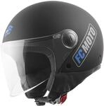 FC-Moto Square-RS Jethelm, schwarz matt/blau, XL