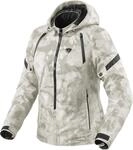 Revit Flare 3 H2O wasserdichte Damen Motorrad Textiljacke, hellgrau, 44