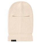 Alpha Industries Herren Label Balaclava Beanie-M&uuml;tze, Jet Stream White,