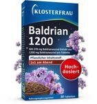 Klosterfrau Baldrian 1200 | mit hochdosiertem Baldrianwurzel-Extrakt |...