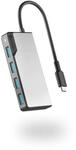 ALOGIC Fusion Swift Hub | USB-C 4-in-1 Hub | USB A 3.0 | USB A 3.1 mit Datenrate von