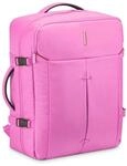 Roncato IRONIK 2.0 Easyjet Reiserucksack mit 17 Laptopfach - 45x36x20 cm - Rosa