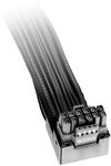 be quiet! 12V-2X6/12VHPWR Reverse PCI-E GPU Kabel, bis 600W, 700mm L&auml;nge | 90&deg;