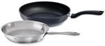 Fissler Pfannenset 2-teilig, Catania Edelstahl-Pfanne (&Oslash; 24 cm) unbeschichtet &