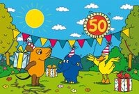 Schmidt Spiele 56536 Die Maus, Alles Liebe zum Geburtstag Elefant, 60 Teile