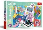 Trefl - Puzzle 100 Teile, Erinnerungen an Lilo & Stitch, 5+ | F&ouml;rdert Konzentration