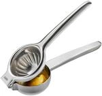GEFU LEMON Zitronenpresse - Edelstahl Zitruspresse mit 0,25 l Beh&auml;lter 