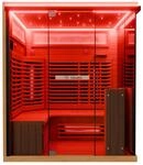 Dewello&reg; Infrarotkabine Infrarotsauna KENORA 160x120 f&uuml;r 2-3 Personen aus