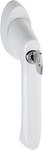 HOPPE BREST Fenstergriff mit Verriegelungszylinder, Secu100+Secustik+VarioFit, 90&deg;,