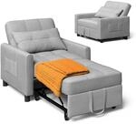 Xbro Schlafsessel 3-in-1-Convertible-Stuhl-Bett, Schlaferstuhl mit bettfunktion,