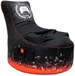 Gamewarez Crimson X-Ray Sitzsack &ndash; Gaming-Sitzsack, Indoor und Outdoor geeignet,