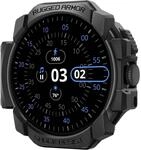 Spigen Rugged Armor H&uuml;lle Kompatibel mit Google Pixel Watch 3 41mm (2024) / 2 (2023)