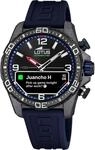 Lotus Intelligente Hybrid Herren Uhr Connected D Kautschuk Blau - Intelligente Analog