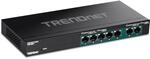 TRENDnet TPE-TG327 7-Port-Multi-Gig-PoE+-Switch, 5 x 1G RJ-45 PoE+ Base-T-Ports, 2 x